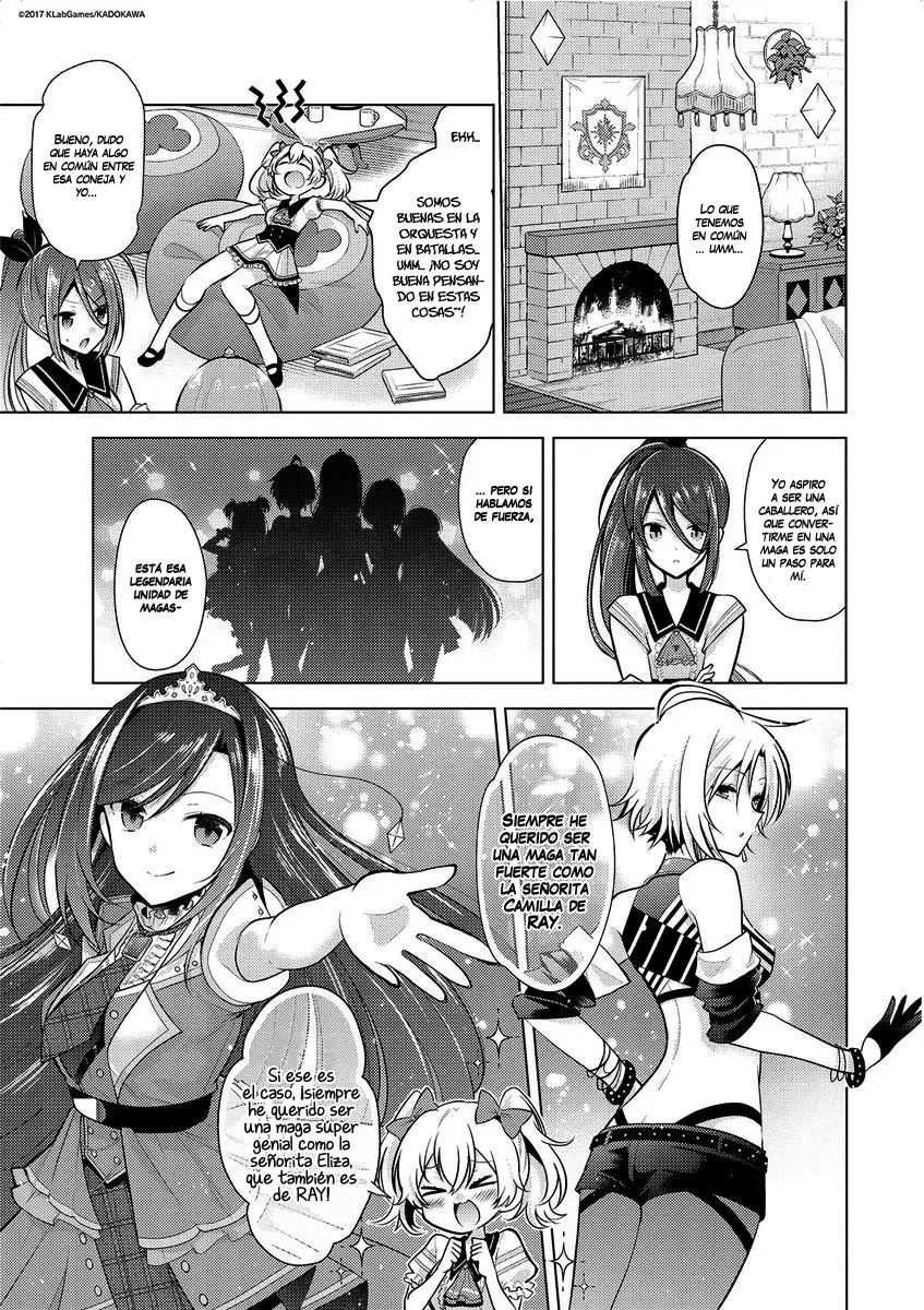 Lapis Re:LiGHTs Web Comic (Our Prelude) capítulo 1 página 14