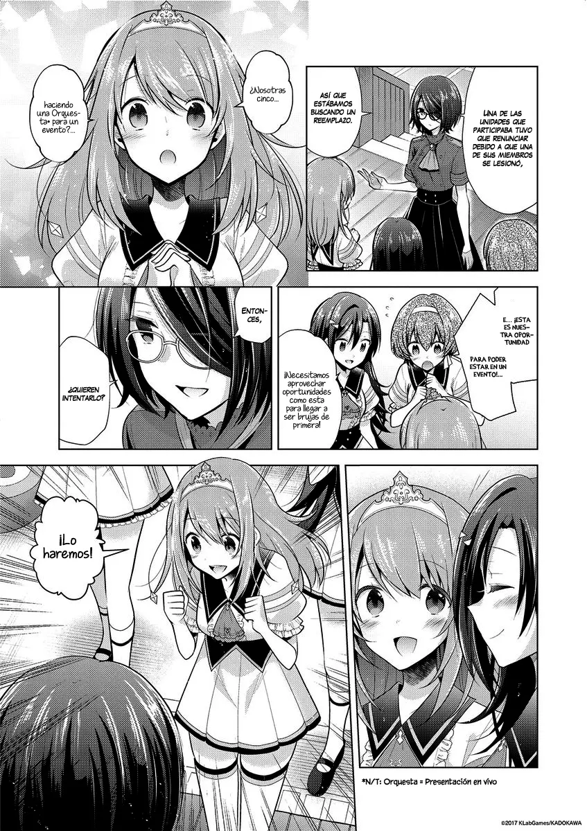 Lapis Re:LiGHTs Web Comic (Our Prelude) capítulo 1 página 18