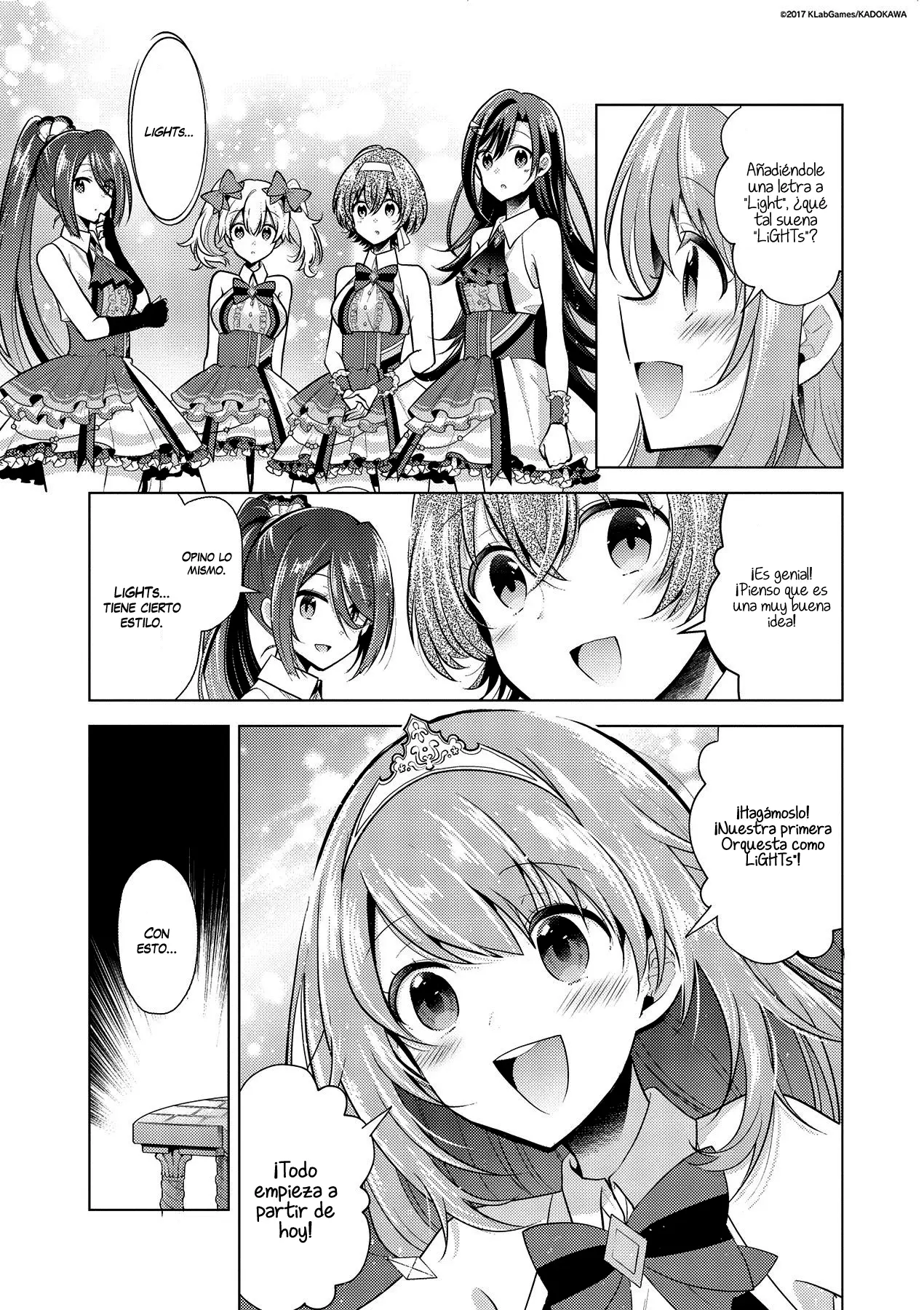 Lapis Re:LiGHTs Web Comic (Our Prelude) capítulo 1 página 26