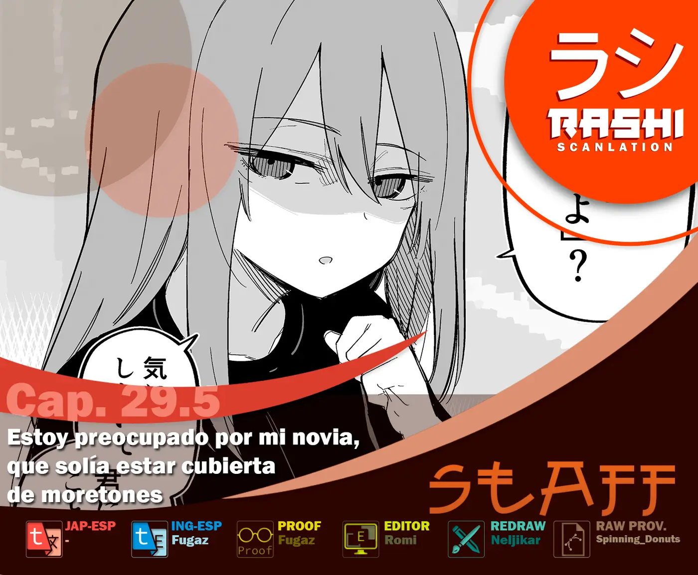 Moto Azadarake no Kanojo ga Shinpai de capítulo 29.5 página 1