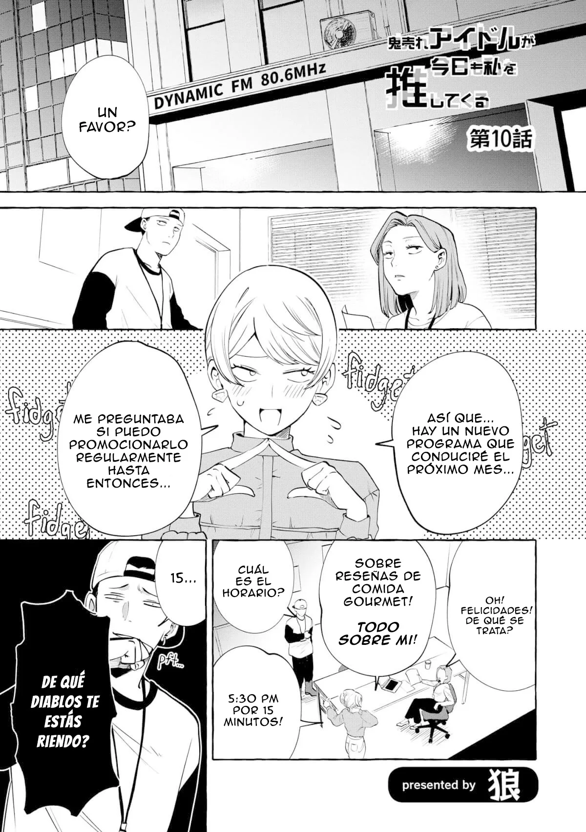 Oni Ure Idol ga Kyou mo Watashi wo Oshitekuru - Capítulo 10 - Página 1 - LectorTMOo