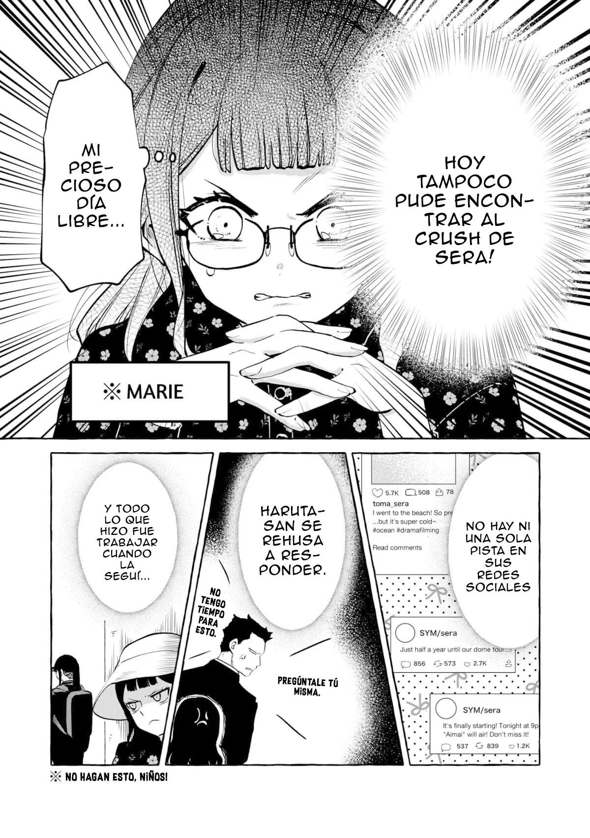 Oni Ure Idol ga Kyou mo Watashi wo Oshitekuru - Capítulo 10 - Página 4 - LectorTMOo