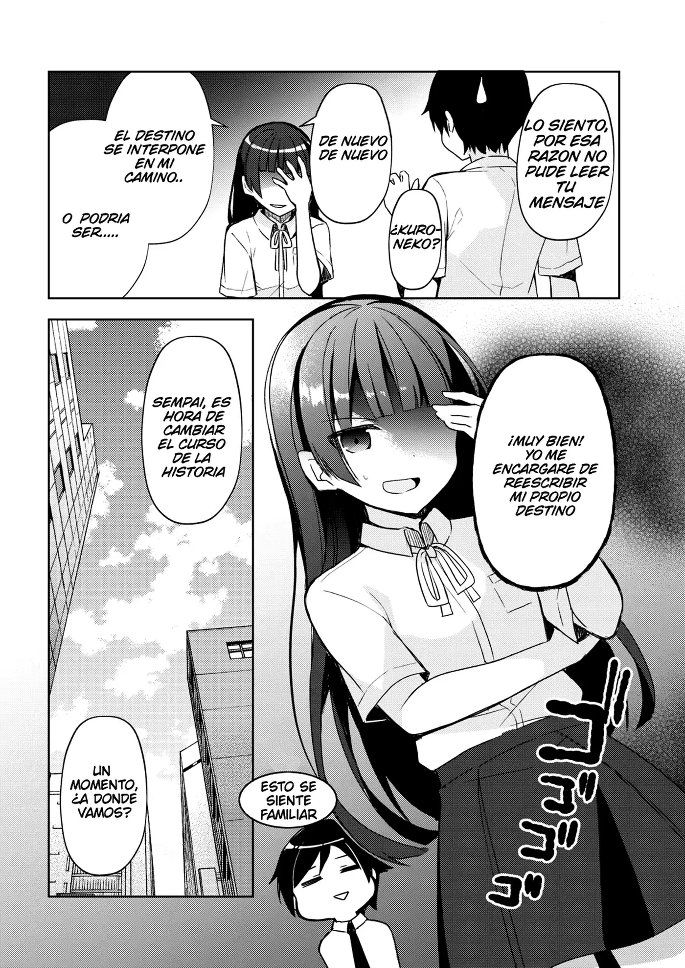 Mi Hermana Menor No Puede Ser Tan Linda: Kuroneko If capítulo 1 página 30
