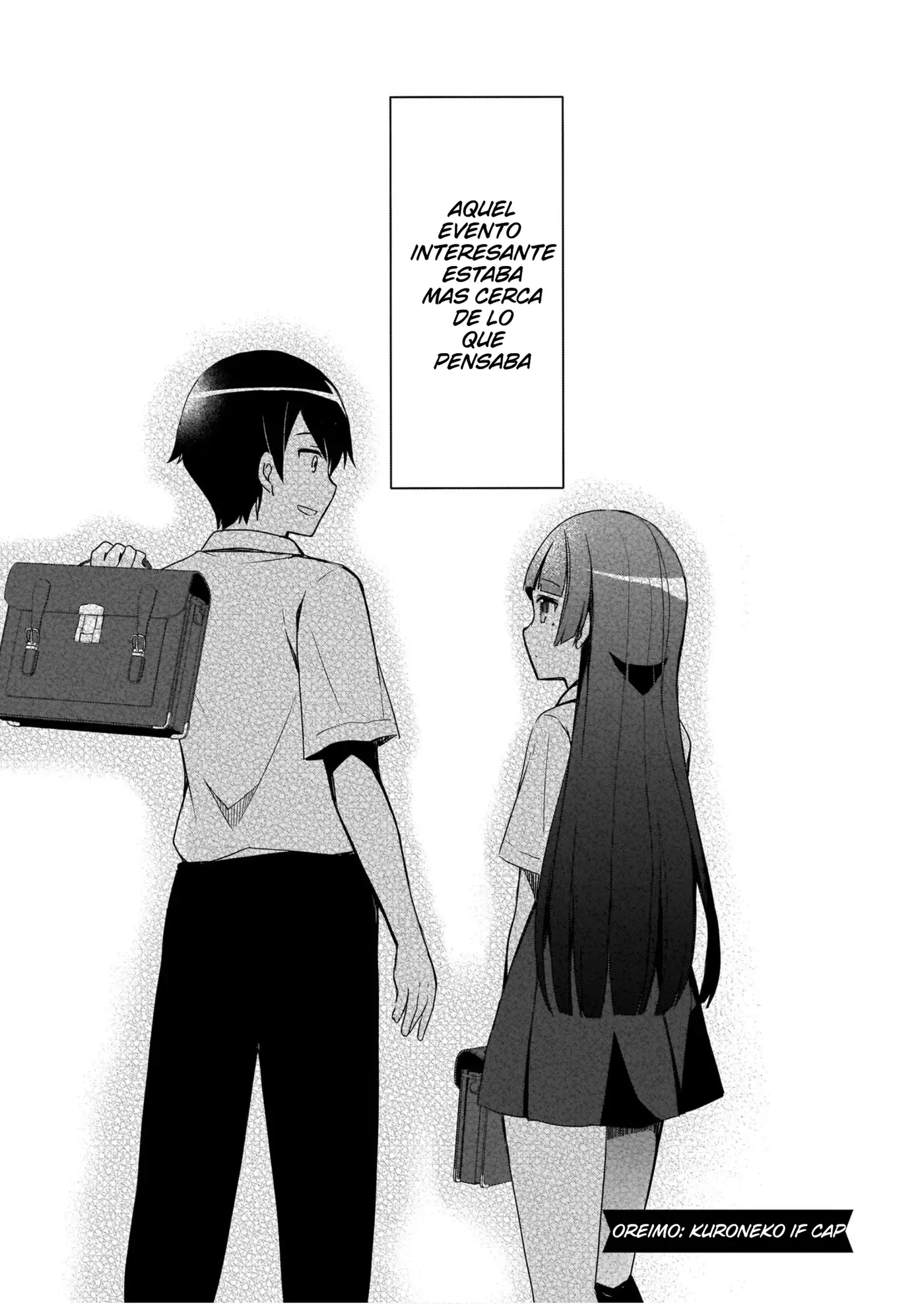 Mi Hermana Menor No Puede Ser Tan Linda: Kuroneko If capítulo 1 página 36
