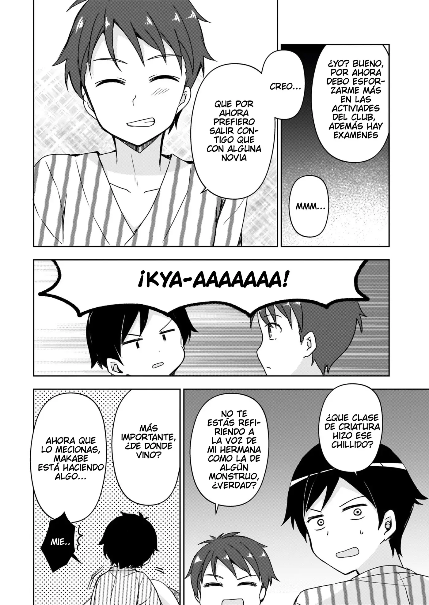 Mi Hermana Menor No Puede Ser Tan Linda: Kuroneko If capítulo 10 página 9