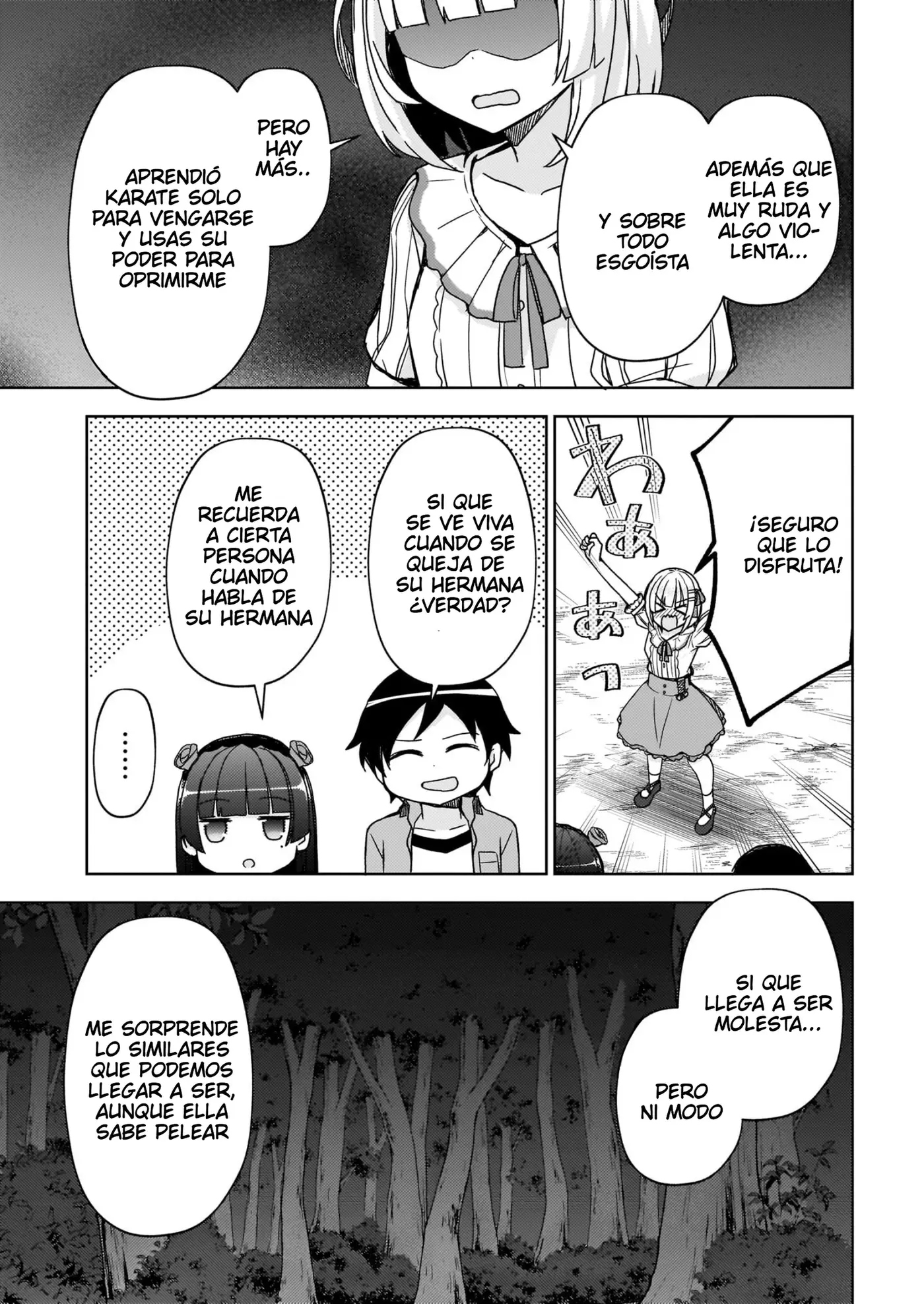 Mi Hermana Menor No Puede Ser Tan Linda: Kuroneko If capítulo 13 página 8