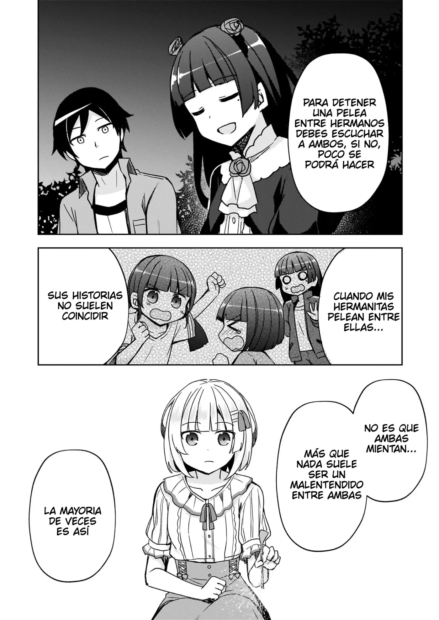 Mi Hermana Menor No Puede Ser Tan Linda: Kuroneko If capítulo 13 página 14