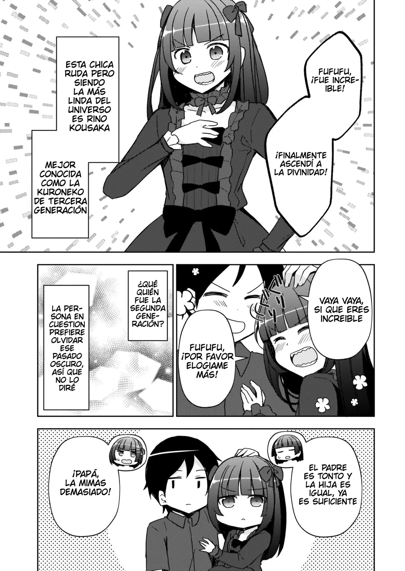 Mi Hermana Menor No Puede Ser Tan Linda: Kuroneko If capítulo 15 página 8