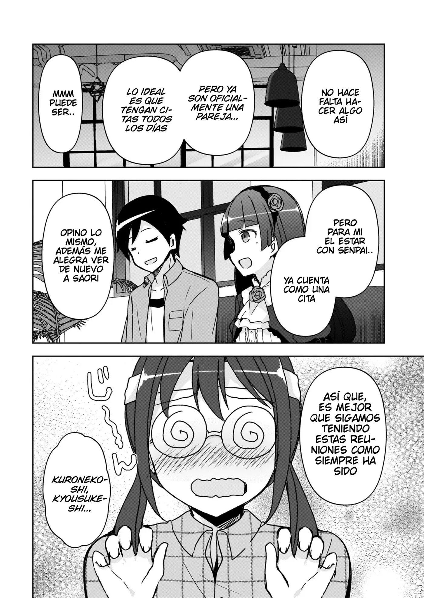 Mi Hermana Menor No Puede Ser Tan Linda: Kuroneko If capítulo 17 página 9