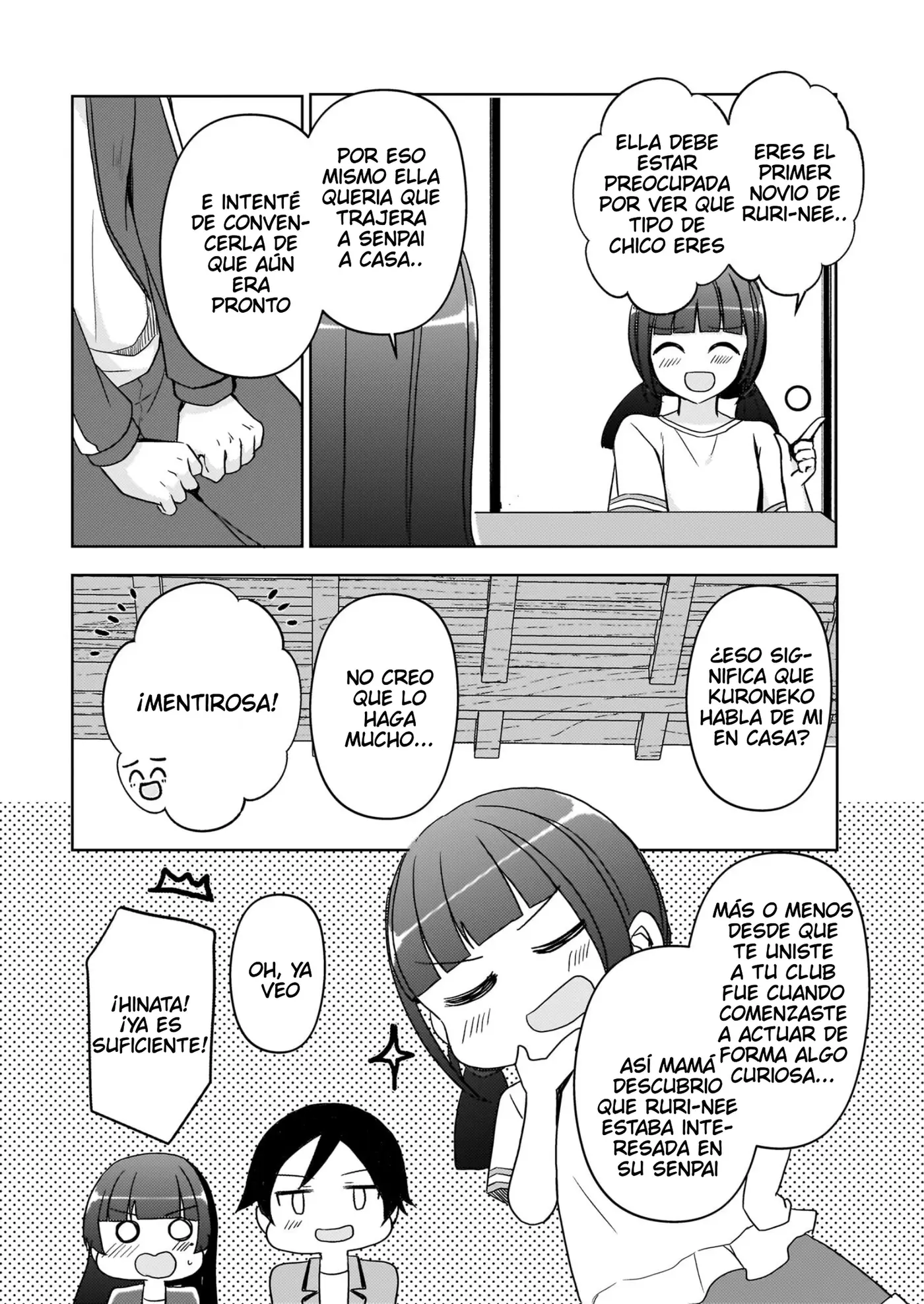 Mi Hermana Menor No Puede Ser Tan Linda: Kuroneko If capítulo 18 página 11