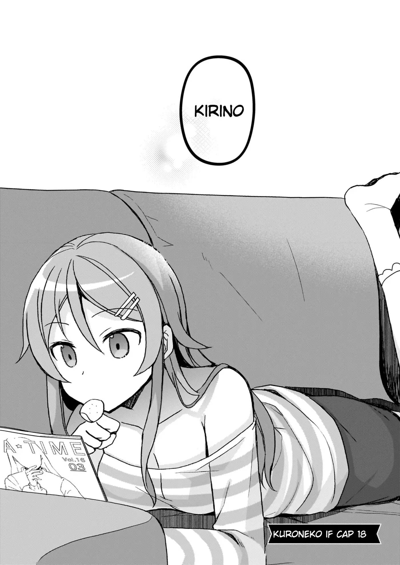 Mi Hermana Menor No Puede Ser Tan Linda: Kuroneko If capítulo 18 página 23