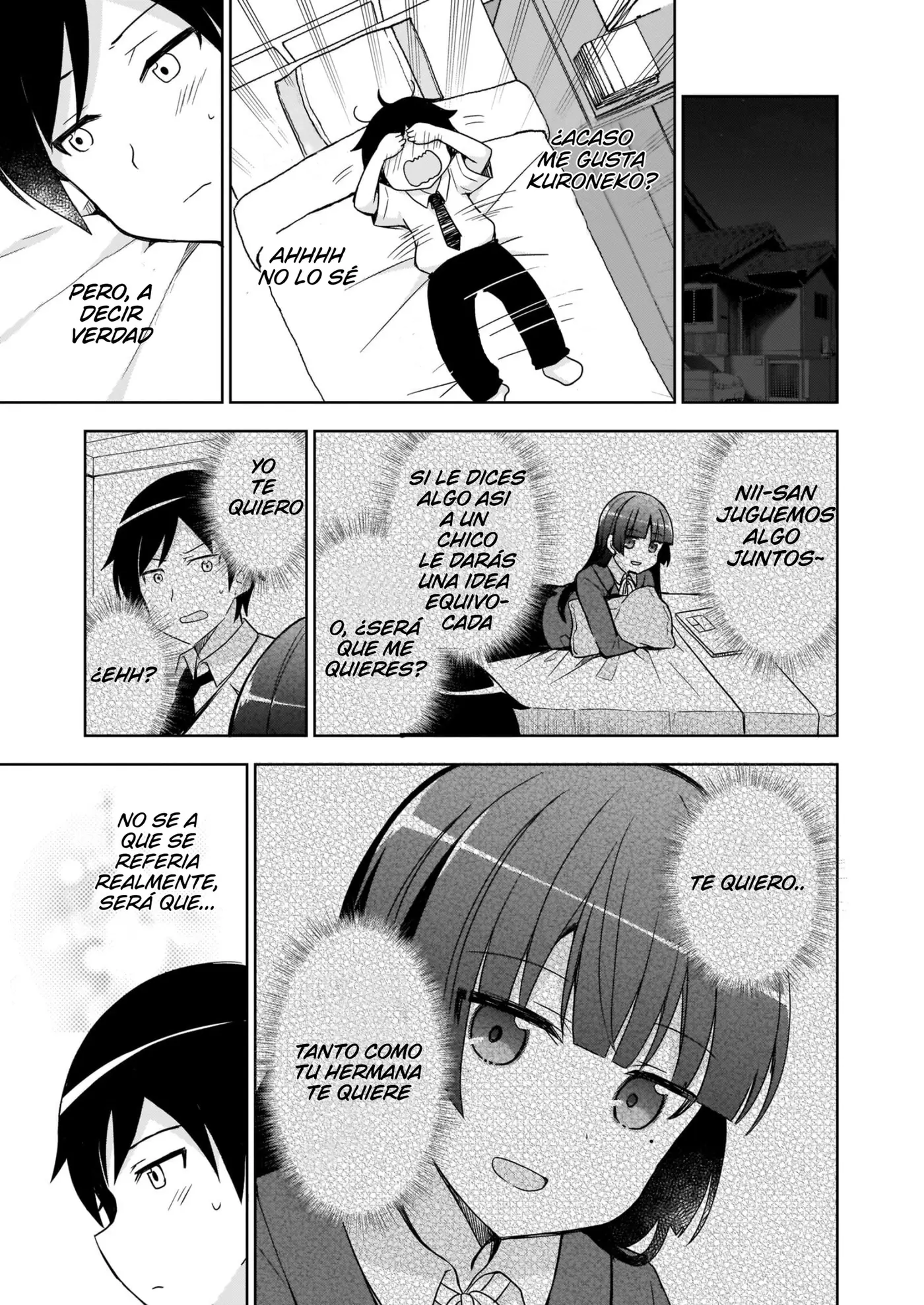 Mi Hermana Menor No Puede Ser Tan Linda: Kuroneko If capítulo 2 página 10