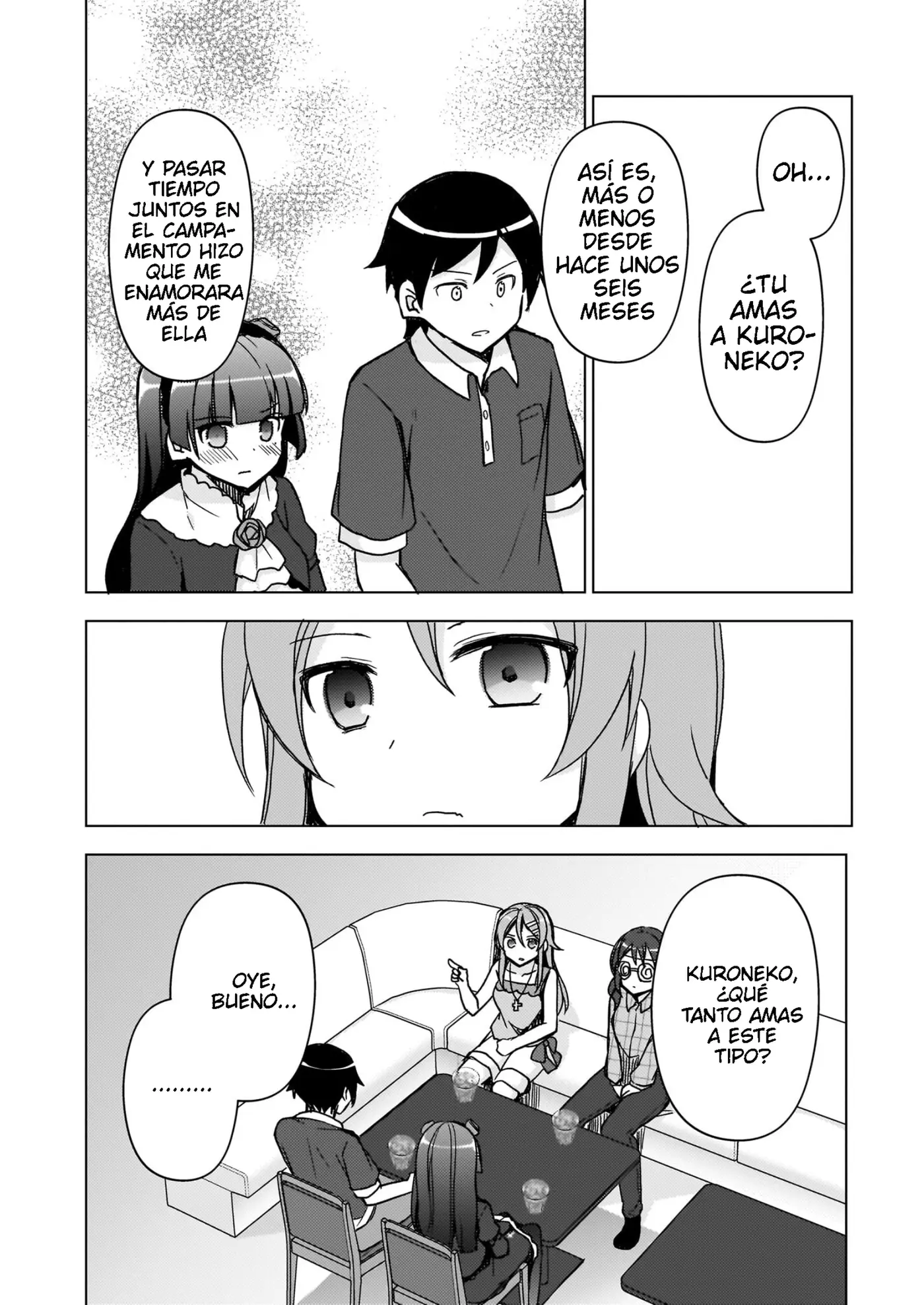 Mi Hermana Menor No Puede Ser Tan Linda: Kuroneko If capítulo 20 página 15