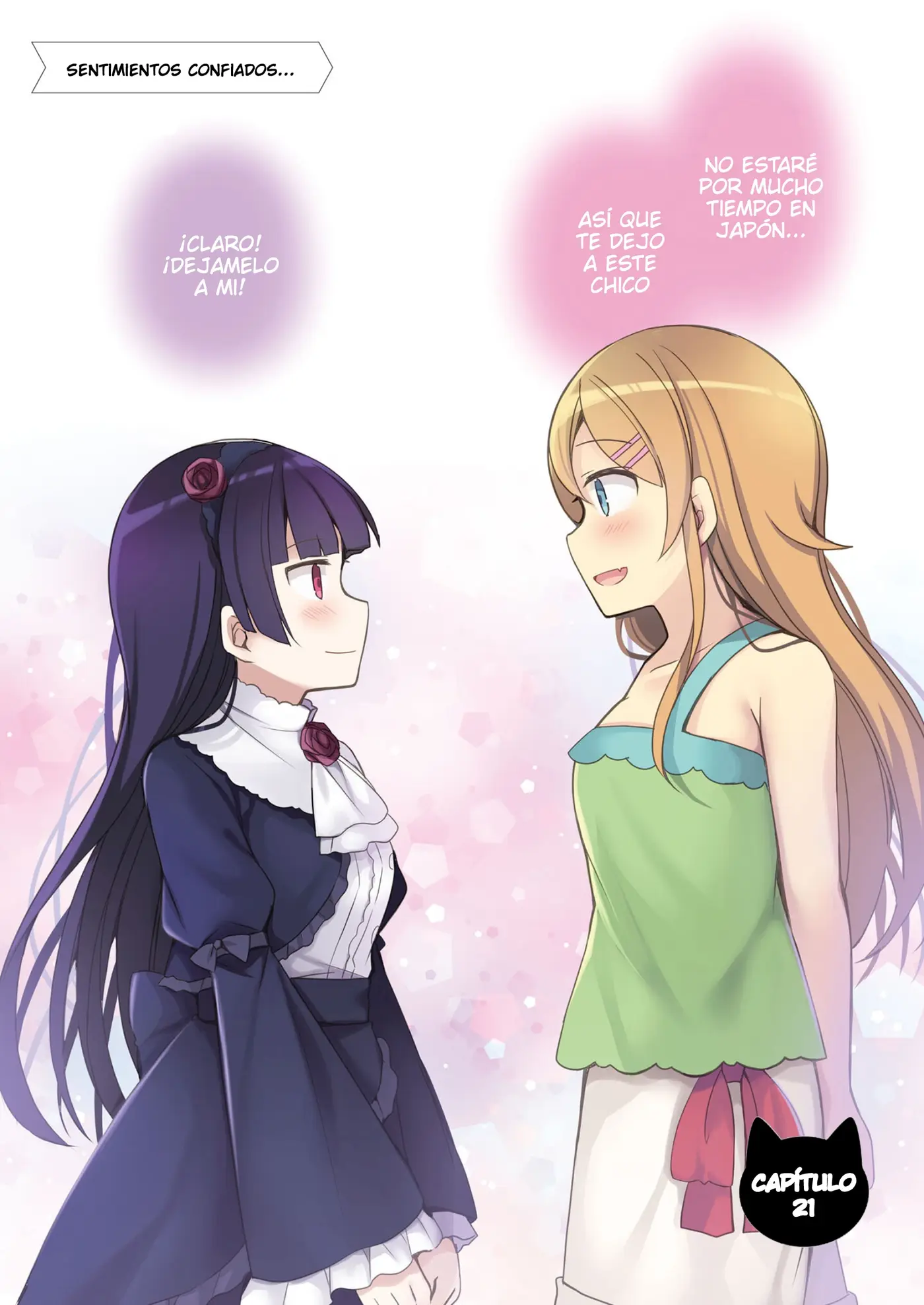 Mi Hermana Menor No Puede Ser Tan Linda: Kuroneko If capítulo 21 página 5