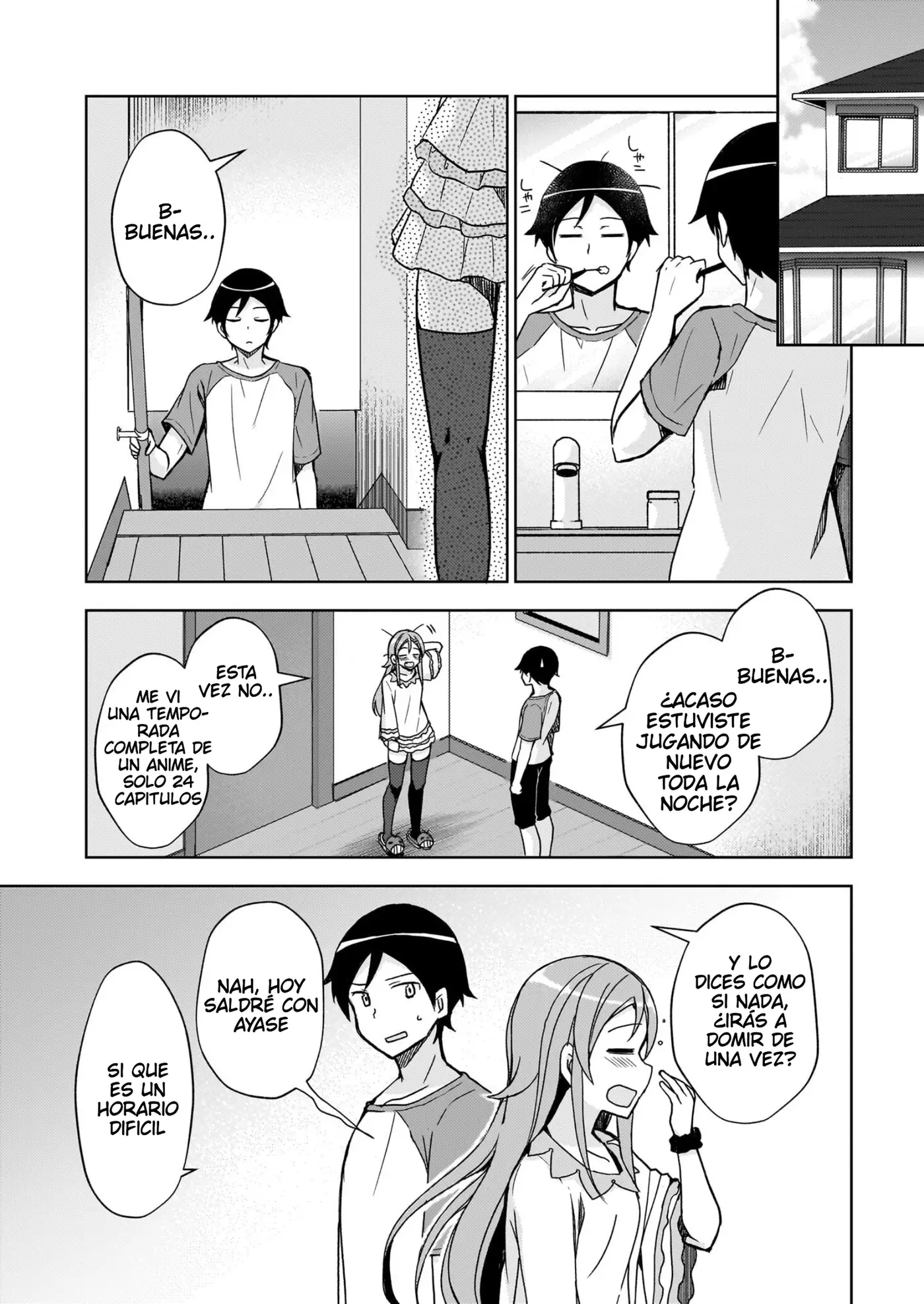 Mi Hermana Menor No Puede Ser Tan Linda: Kuroneko If capítulo 21 página 6
