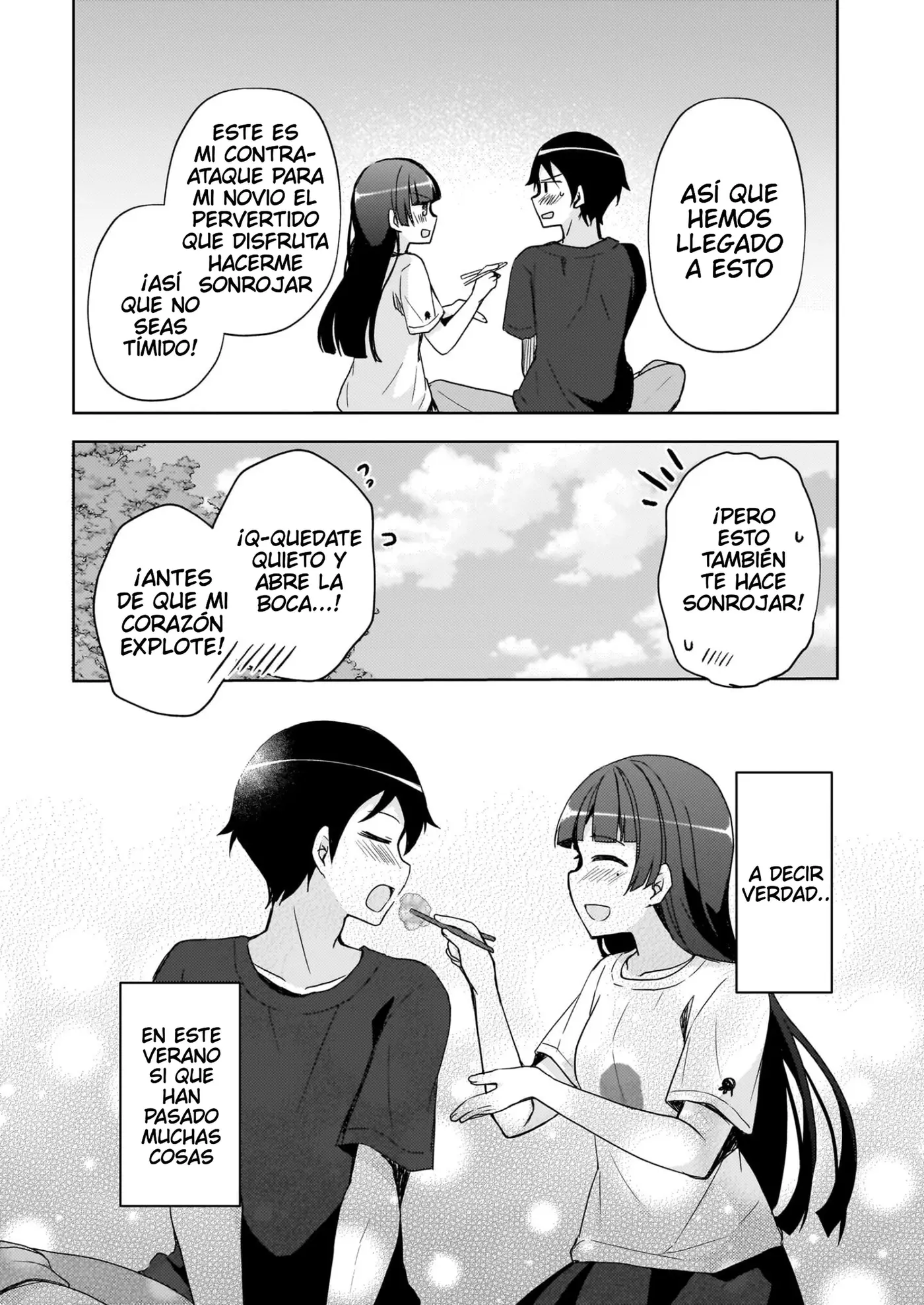 Mi Hermana Menor No Puede Ser Tan Linda: Kuroneko If capítulo 23 página 9