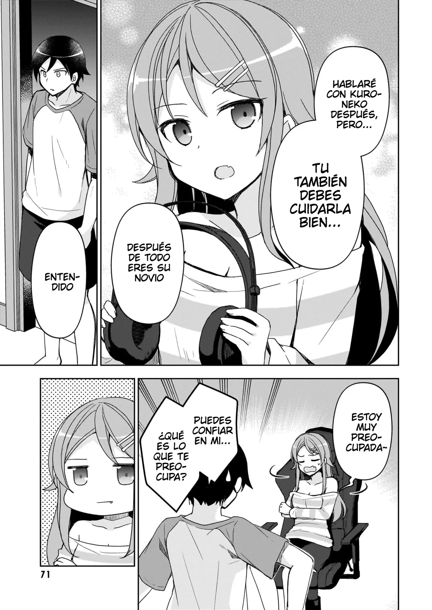Mi Hermana Menor No Puede Ser Tan Linda: Kuroneko If capítulo 24 página 12
