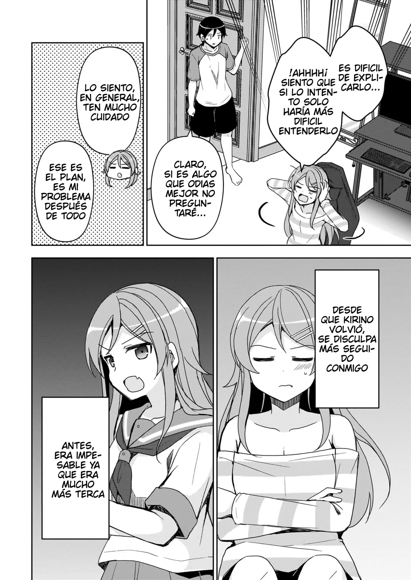Mi Hermana Menor No Puede Ser Tan Linda: Kuroneko If capítulo 24 página 13