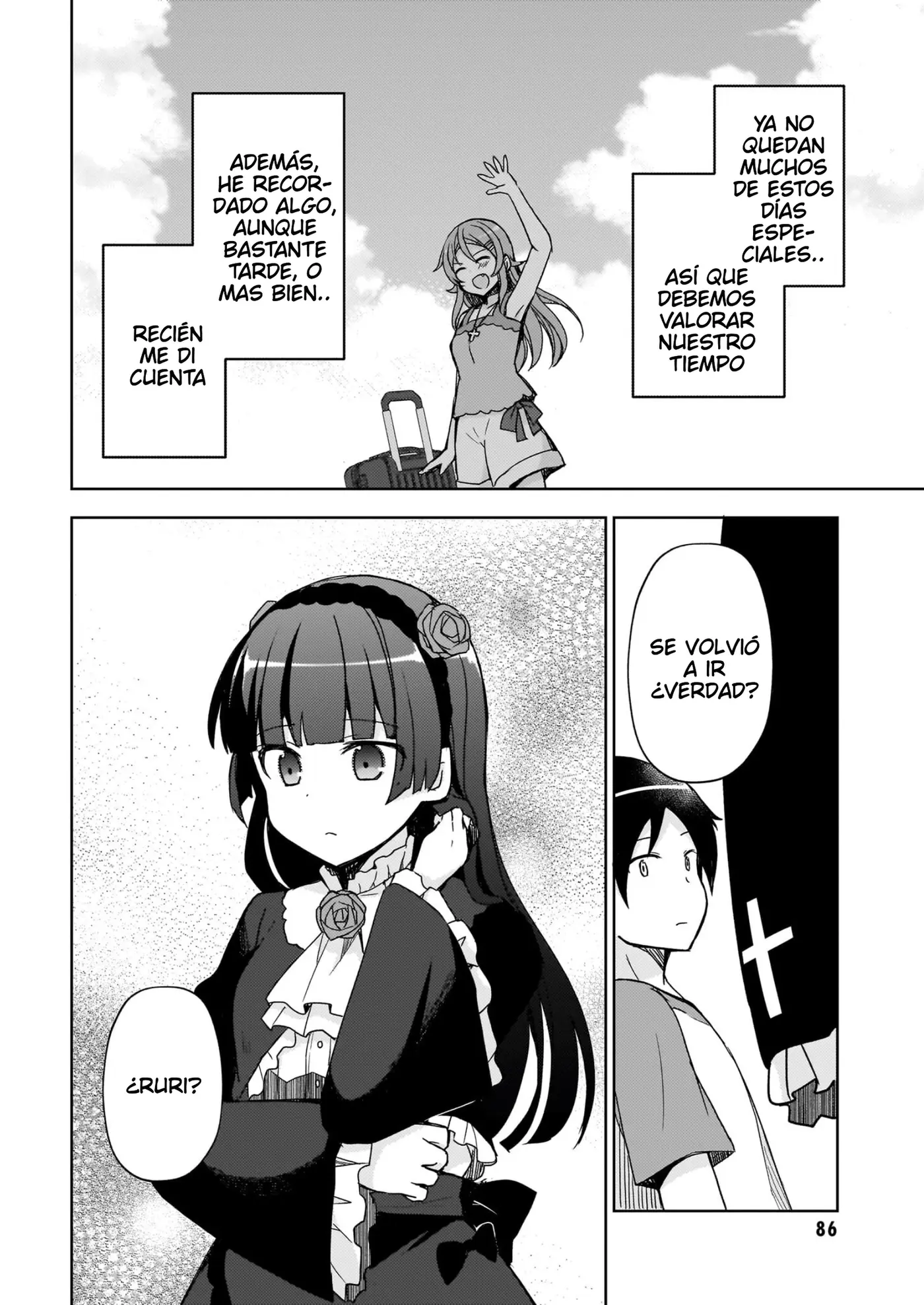 Mi Hermana Menor No Puede Ser Tan Linda: Kuroneko If capítulo 25 página 3