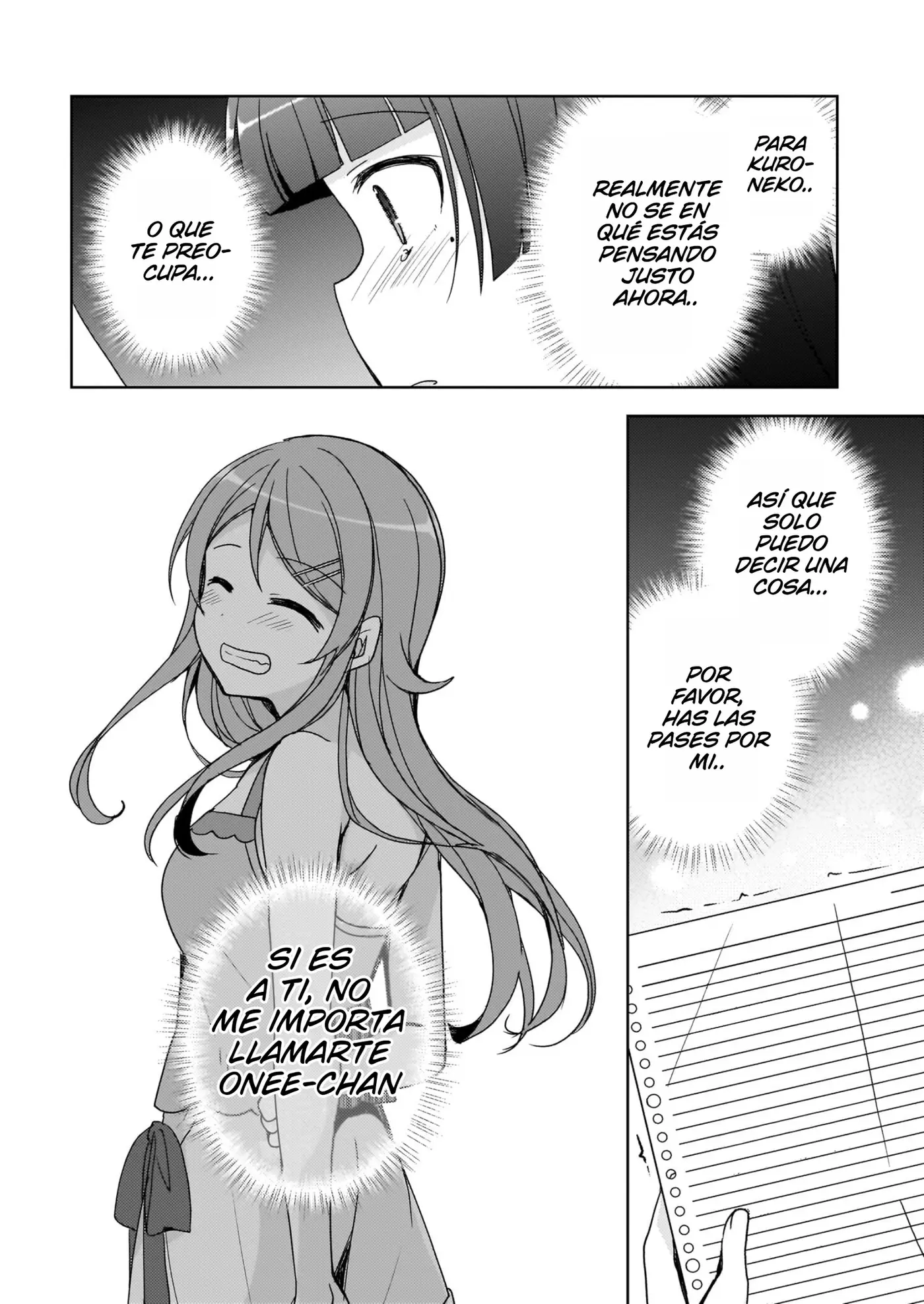Mi Hermana Menor No Puede Ser Tan Linda: Kuroneko If capítulo 26 página 9