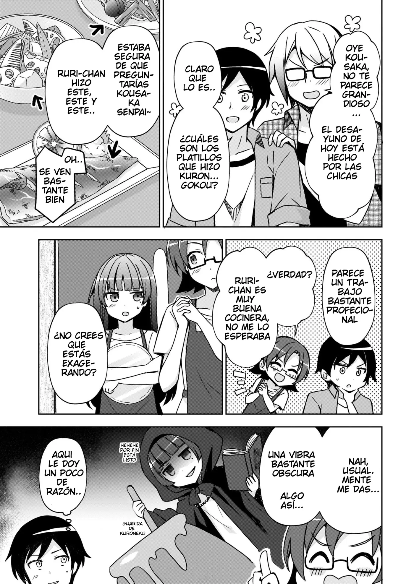 Mi Hermana Menor No Puede Ser Tan Linda: Kuroneko If capítulo 5 página 8