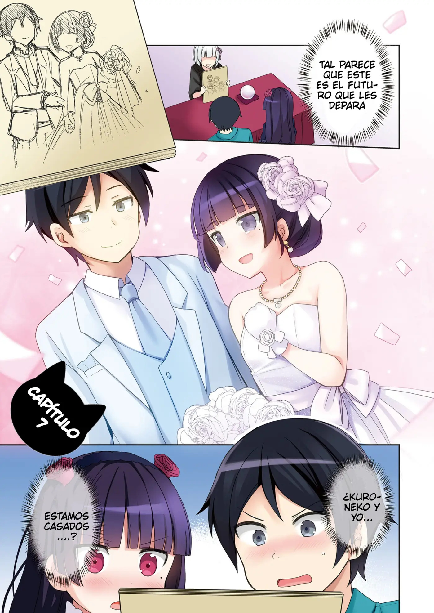 Mi Hermana Menor No Puede Ser Tan Linda: Kuroneko If capítulo 7 página 4