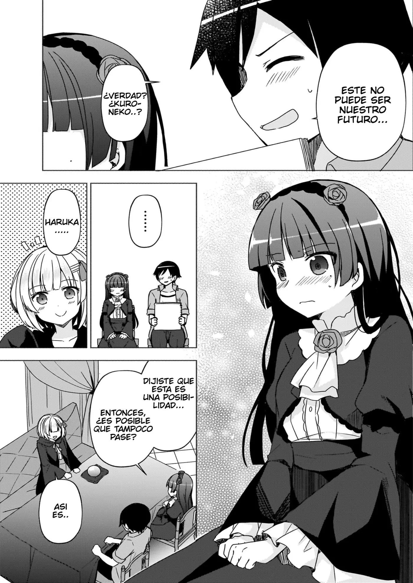 Mi Hermana Menor No Puede Ser Tan Linda: Kuroneko If capítulo 7 página 6