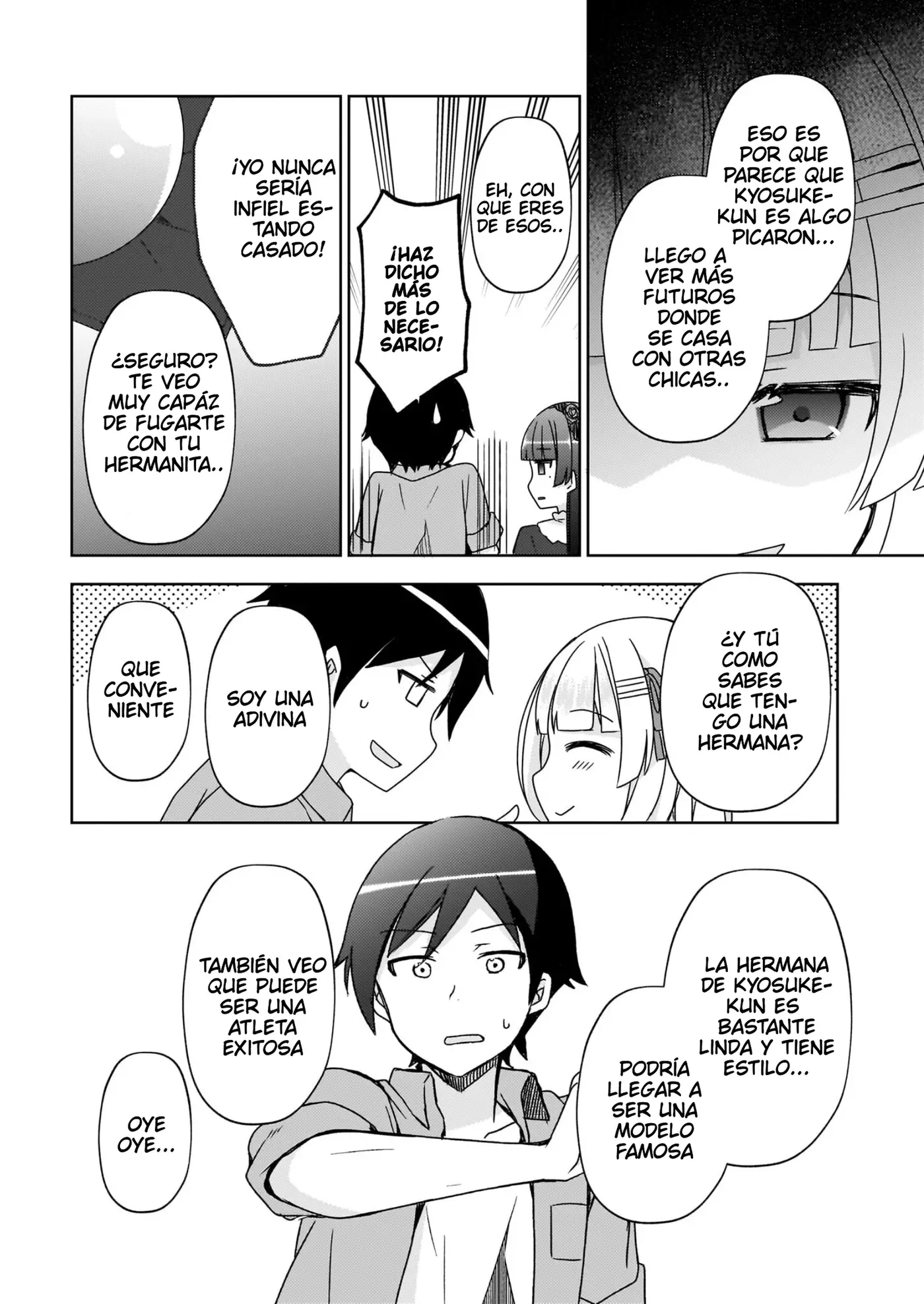 Mi Hermana Menor No Puede Ser Tan Linda: Kuroneko If capítulo 7 página 7