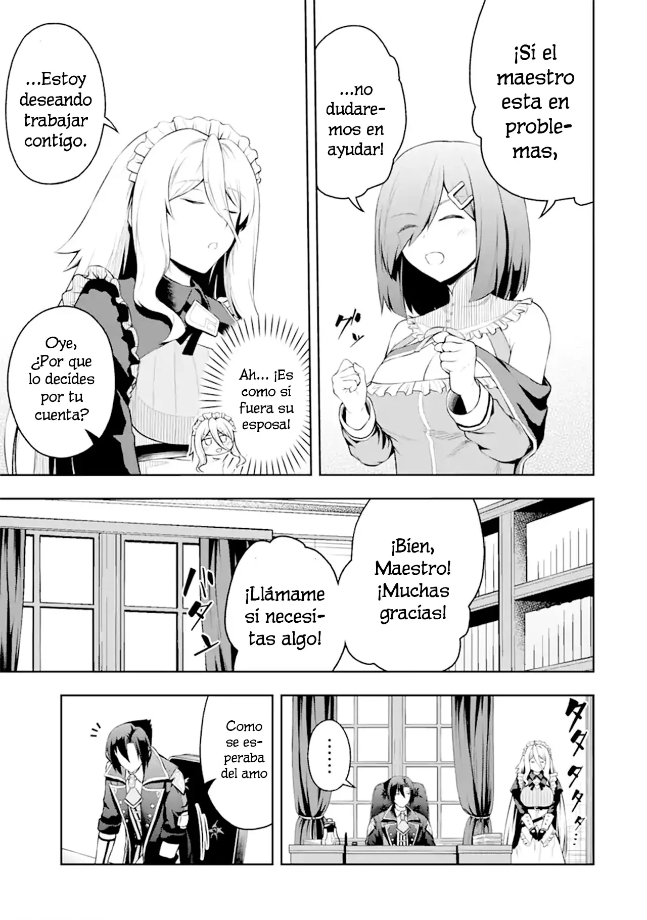 Ore wa Boukensha Guild no Akutoku Guild Master ~Jinzai wo Tekizaitekisho ni Tsuihou Shitara, Nazeka Mechakucha Kanshasaremashita~ capítulo 1 página 56