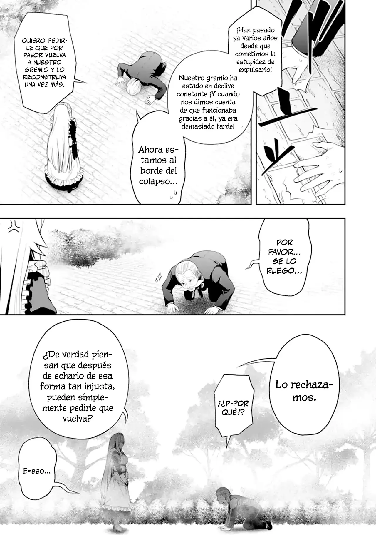 Ore wa Boukensha Guild no Akutoku Guild Master ~Jinzai wo Tekizaitekisho ni Tsuihou Shitara, Nazeka Mechakucha Kanshasaremashita~ capítulo 2.5 página 11