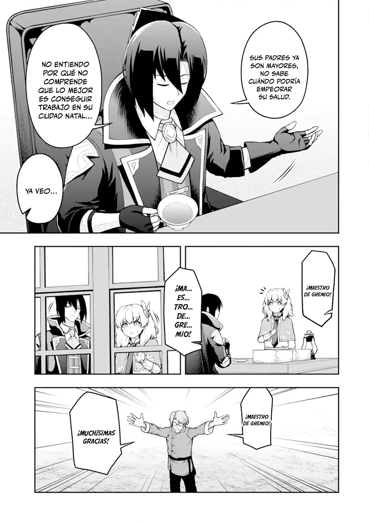 Ore wa Boukensha Guild no Akutoku Guild Master ~Jinzai wo Tekizaitekisho ni Tsuihou Shitara, Nazeka Mechakucha Kanshasaremashita~ capítulo 6 página 7