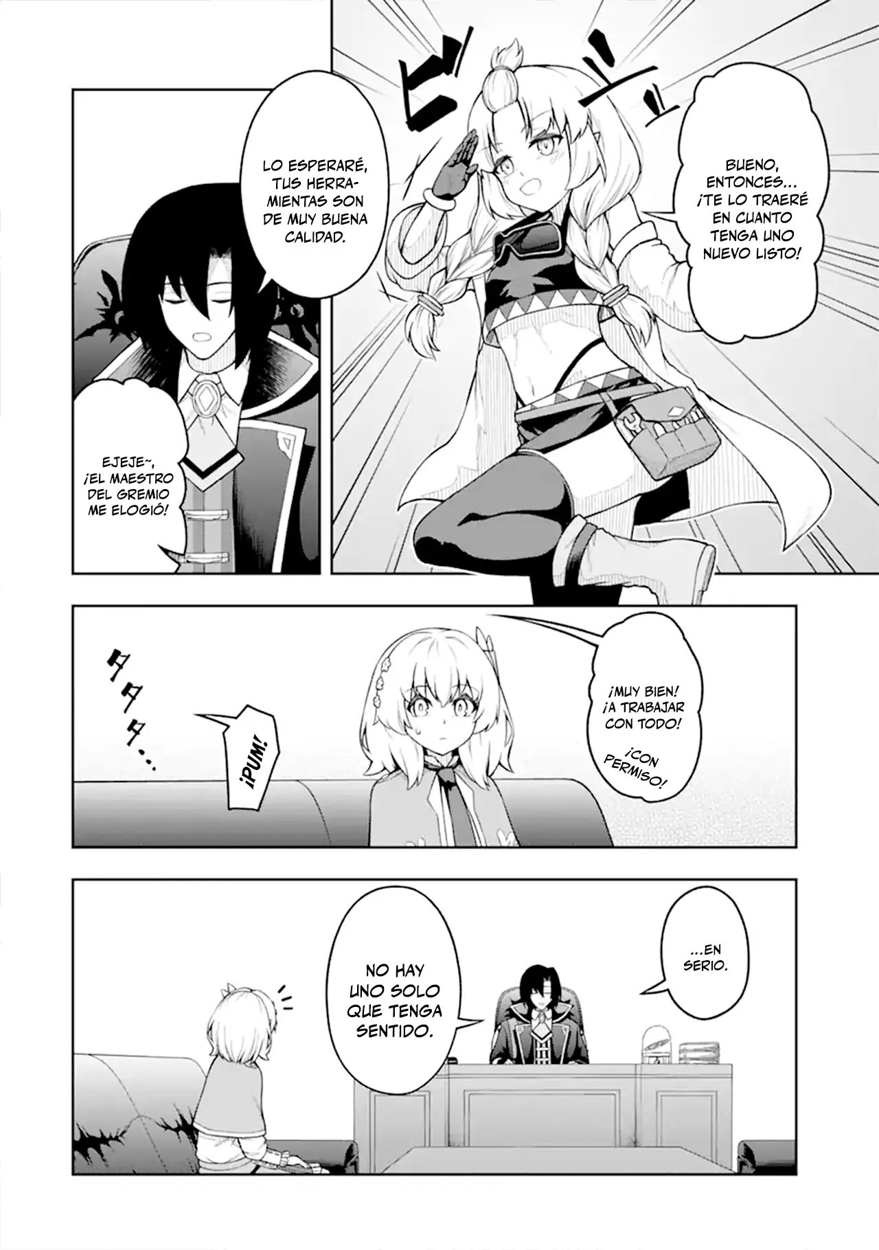 Ore wa Boukensha Guild no Akutoku Guild Master ~Jinzai wo Tekizaitekisho ni Tsuihou Shitara, Nazeka Mechakucha Kanshasaremashita~ capítulo 6 página 16
