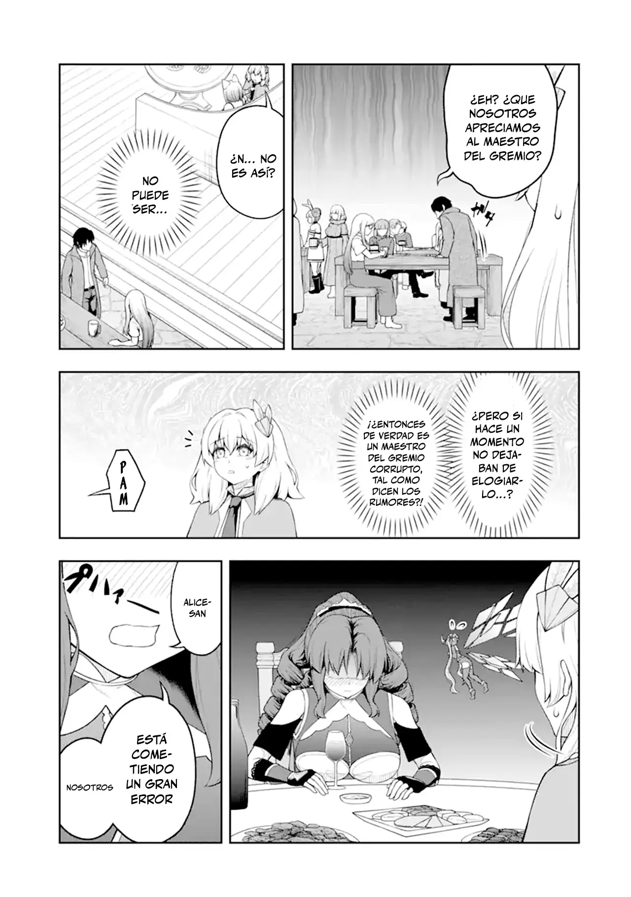 Ore wa Boukensha Guild no Akutoku Guild Master ~Jinzai wo Tekizaitekisho ni Tsuihou Shitara, Nazeka Mechakucha Kanshasaremashita~ capítulo 6 página 21