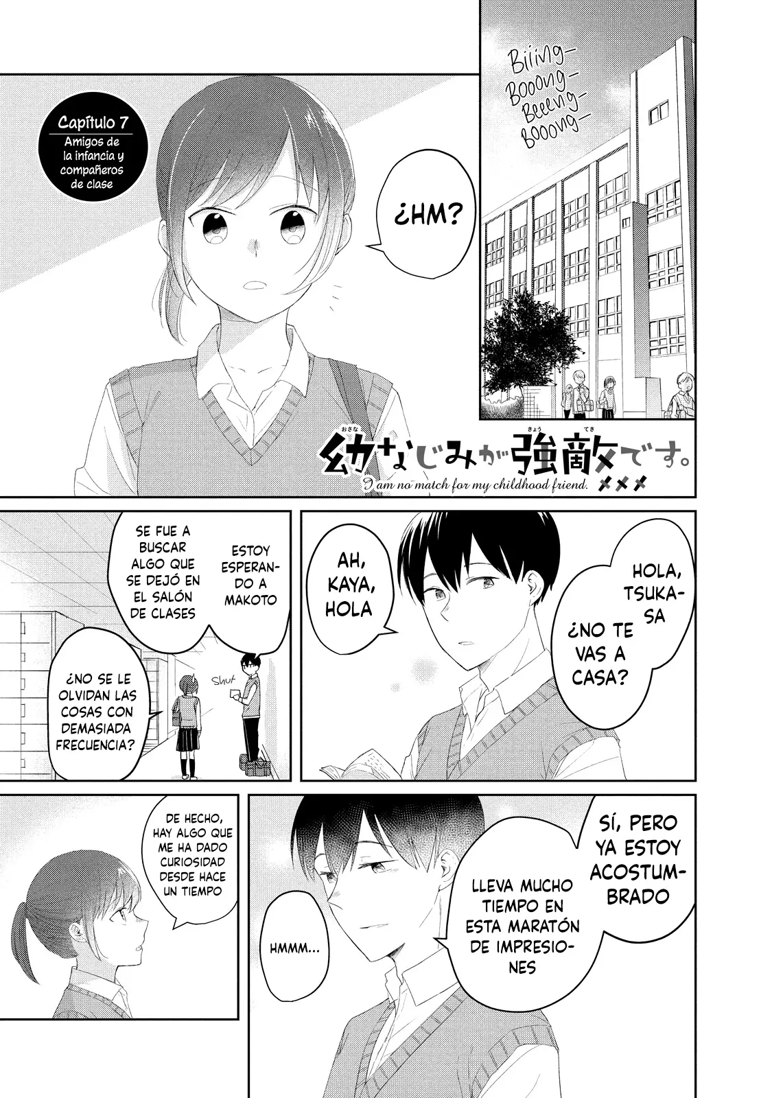 Osananajimi Ga Kyouteki Desu capítulo 7 página 1