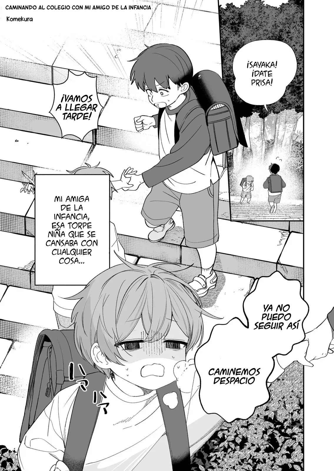Osananajimi wo Mirume ga Kawatte Shimatta capítulo 3 página 2