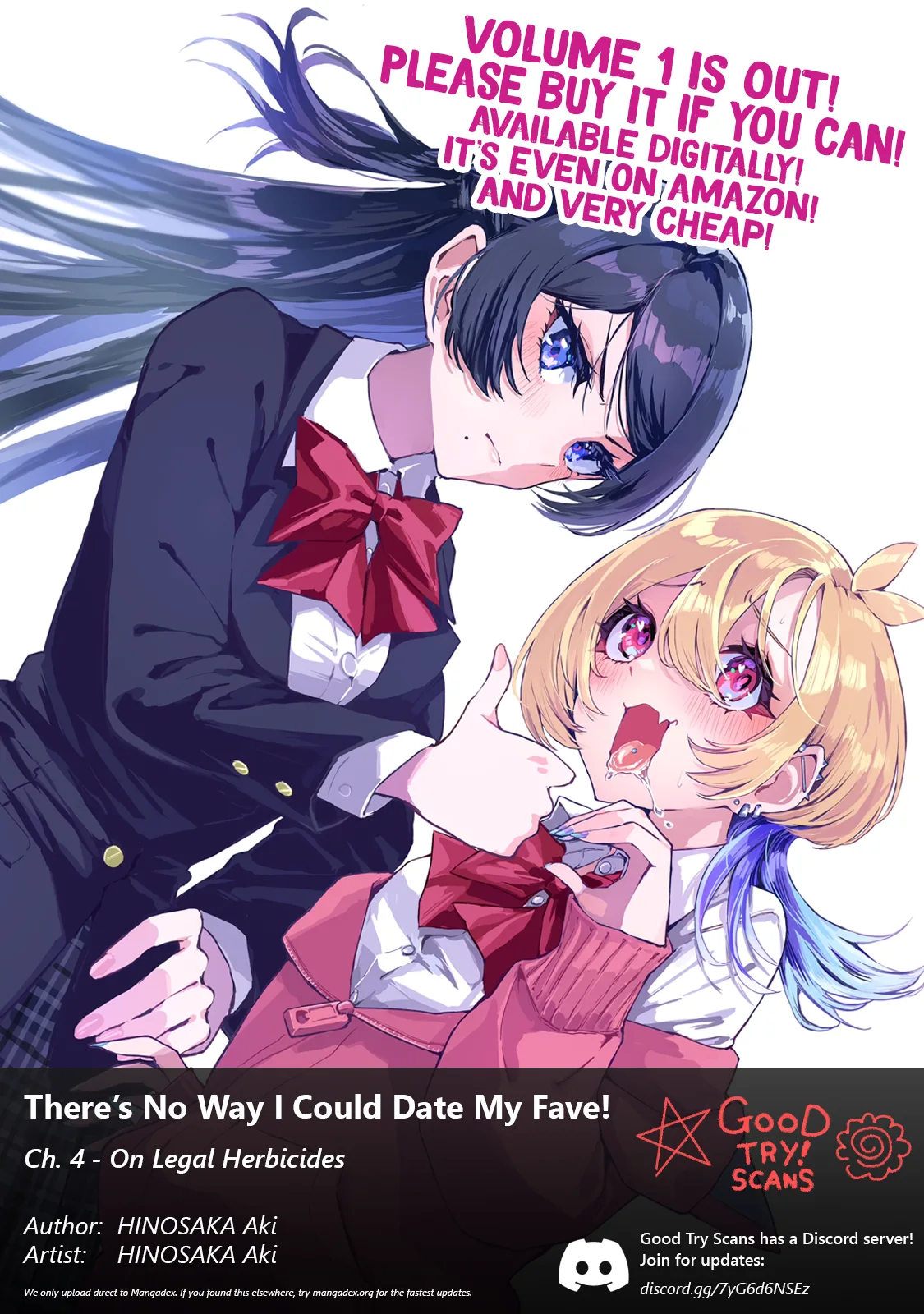 Oshi to no Yuri wa Arienai! - Capítulo 4 - Página 1 - LectorTMOo