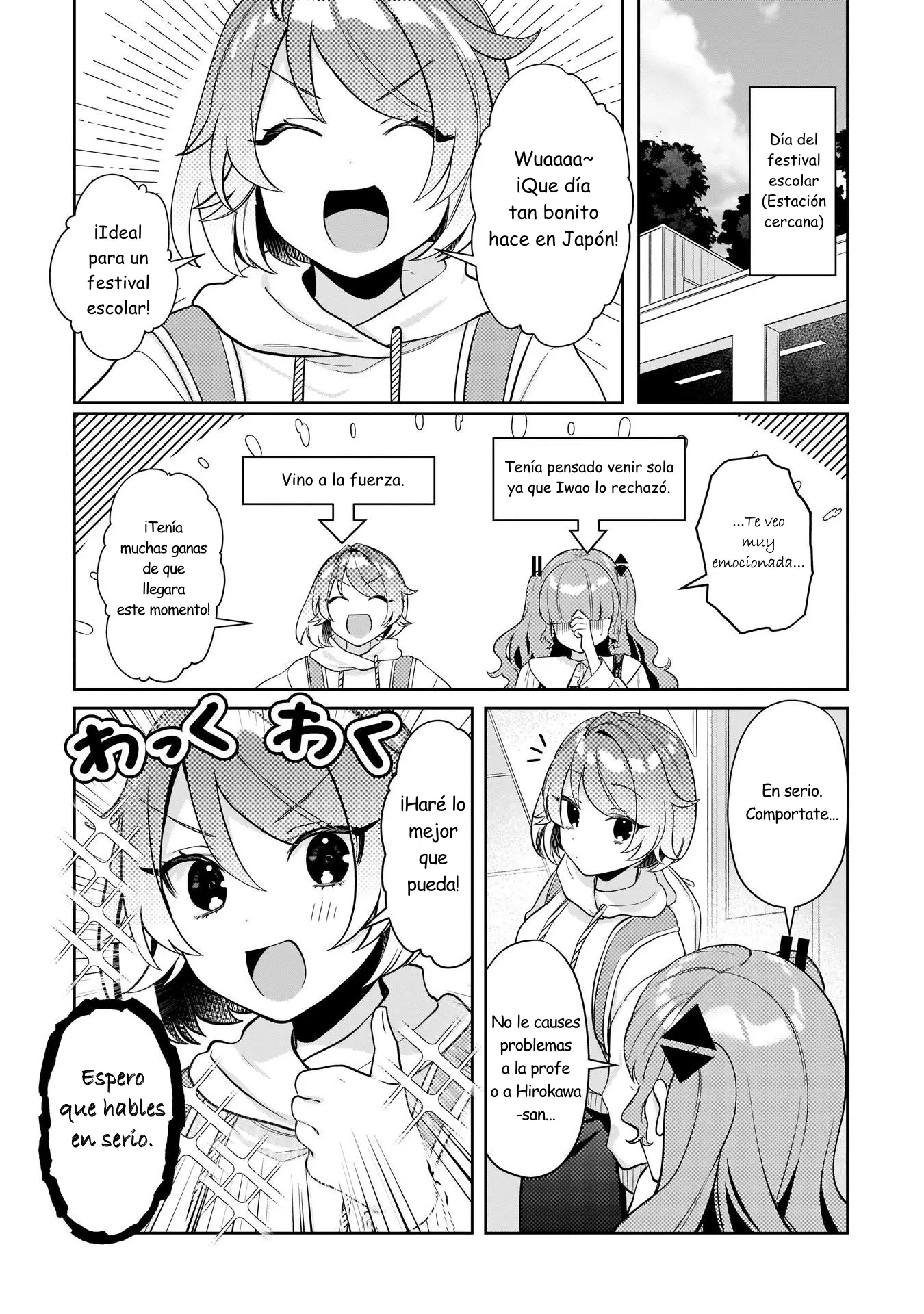 Oshi V ga Oshiego de Watashi ga Mama de!? capítulo 13 página 9