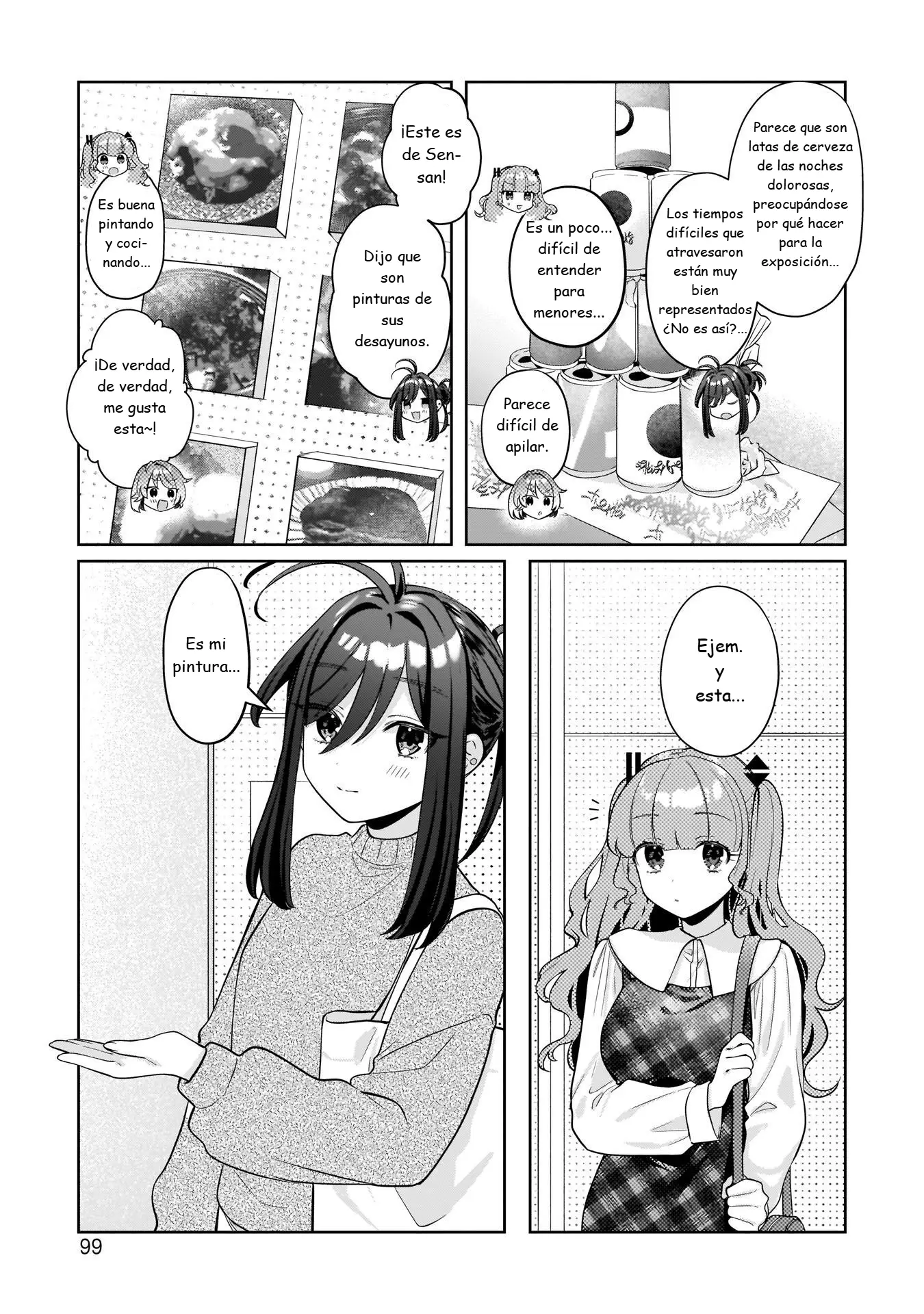 Oshi V ga Oshiego de Watashi ga Mama de!? capítulo 13 página 17
