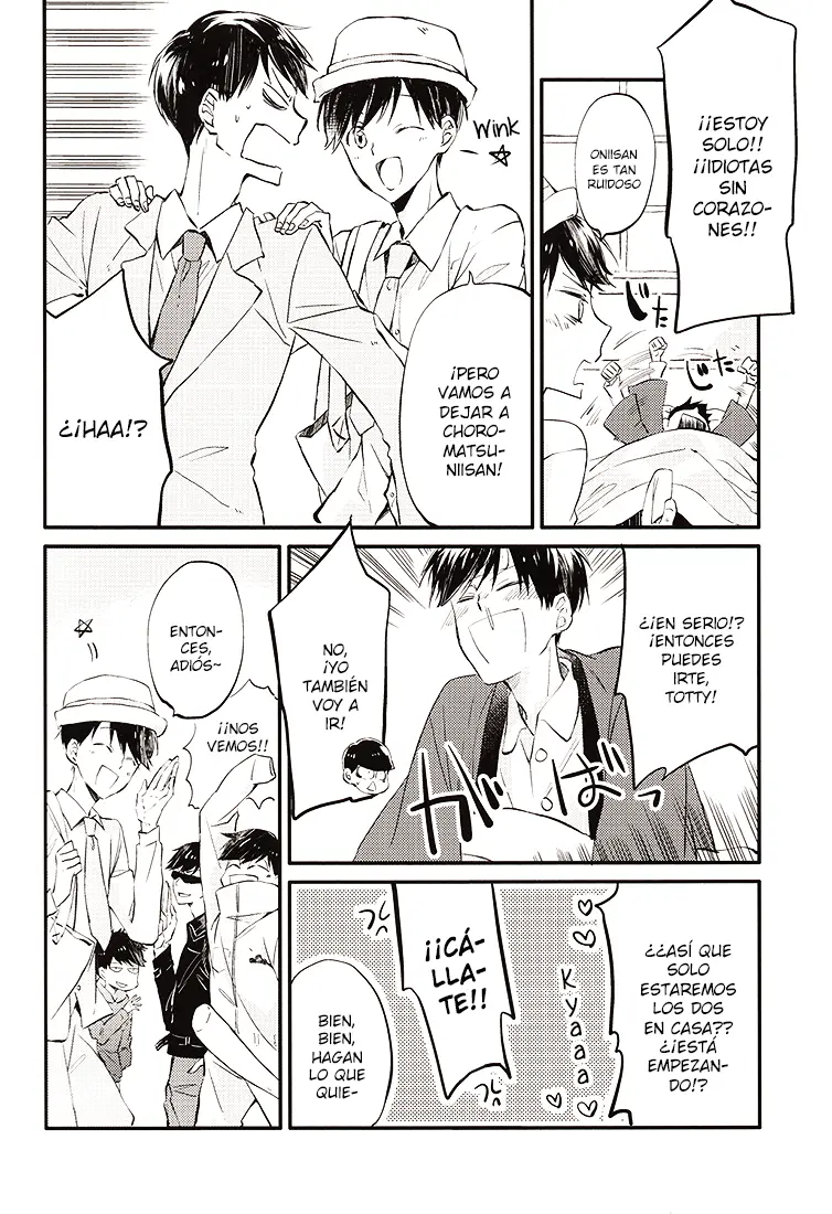 Osomatsu-san - Niisan caught a cold (Doujinshi) capítulo 0 página 4