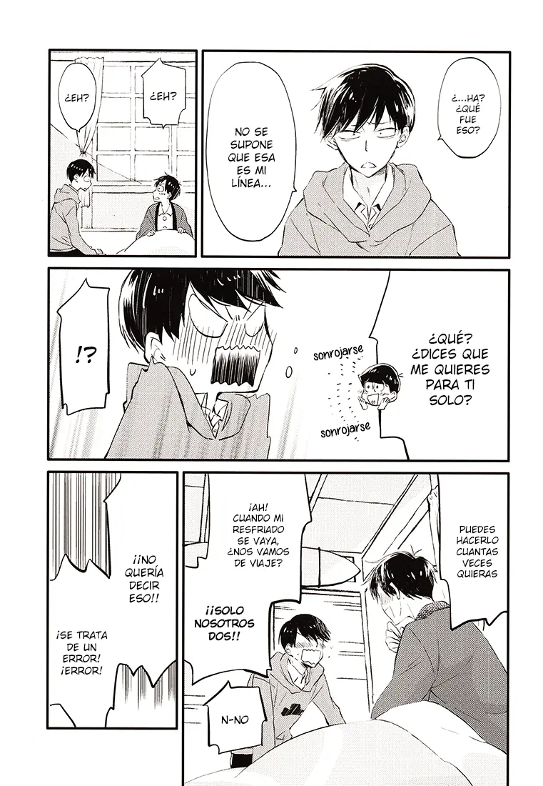 Osomatsu-san - Niisan caught a cold (Doujinshi) capítulo 0 página 9