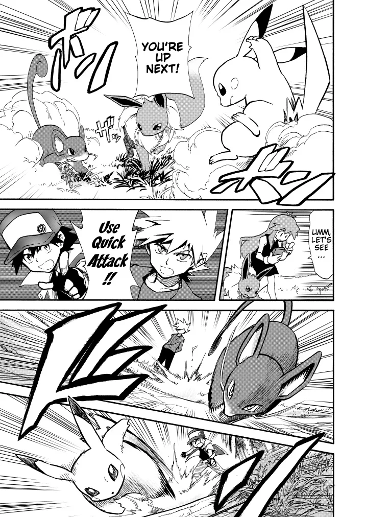 Pokemon: Ouja no Saiten capítulo 11 página 18
