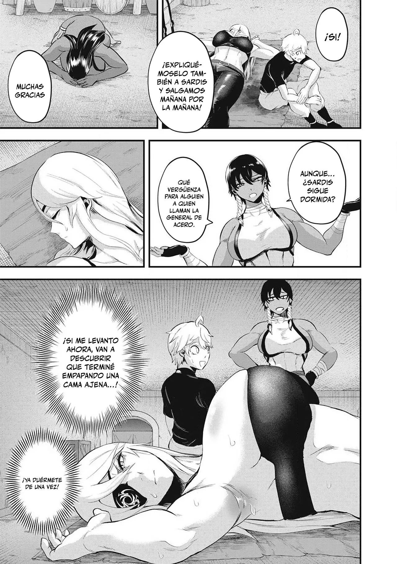 Sei-jun Ecstasy: XXX Shinai to Derarenai Heya de Mazoku o Buttaoshimasu capítulo 30 página 9