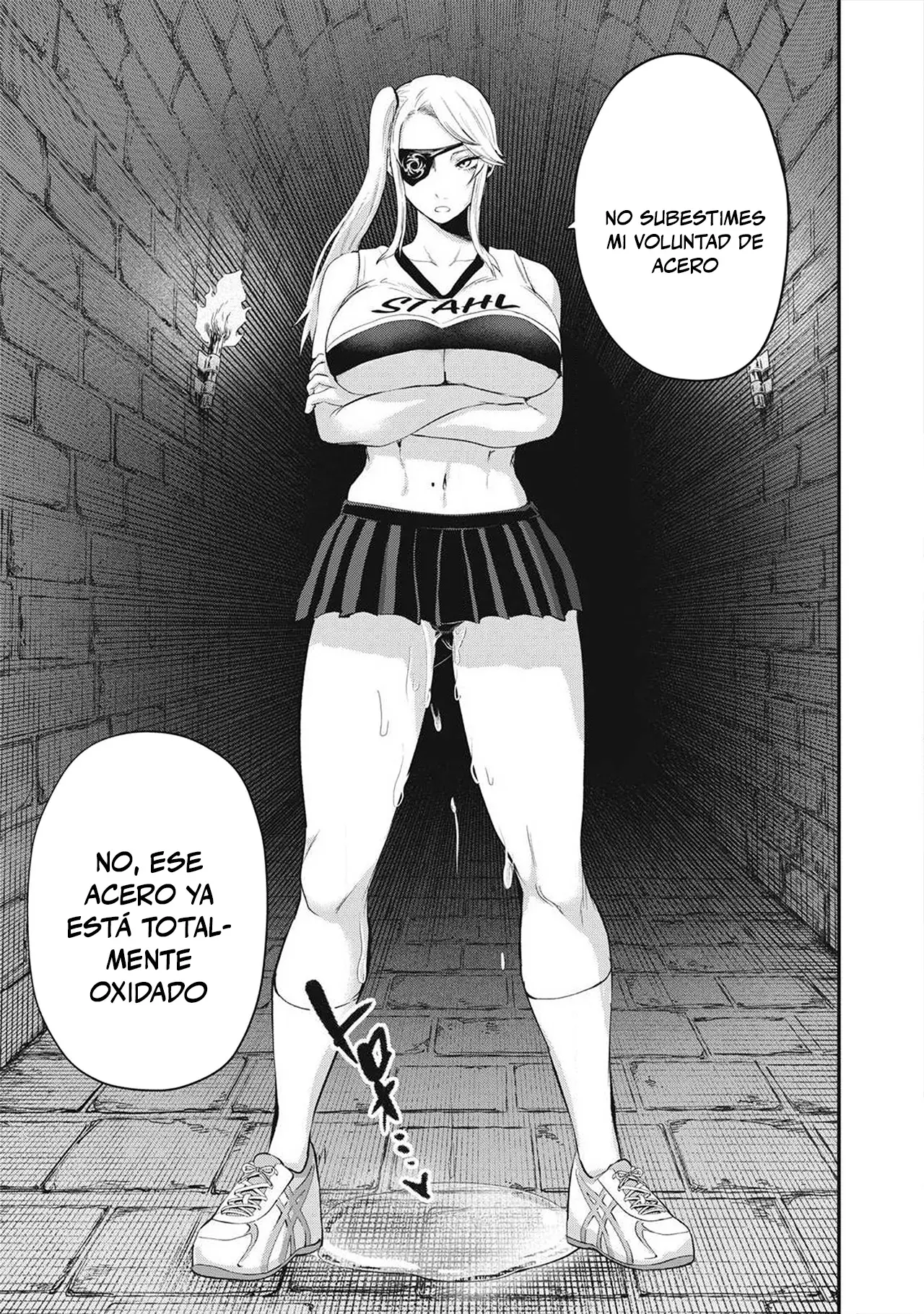 Sei-jun Ecstasy: XXX Shinai to Derarenai Heya de Mazoku o Buttaoshimasu capítulo 31 página 11