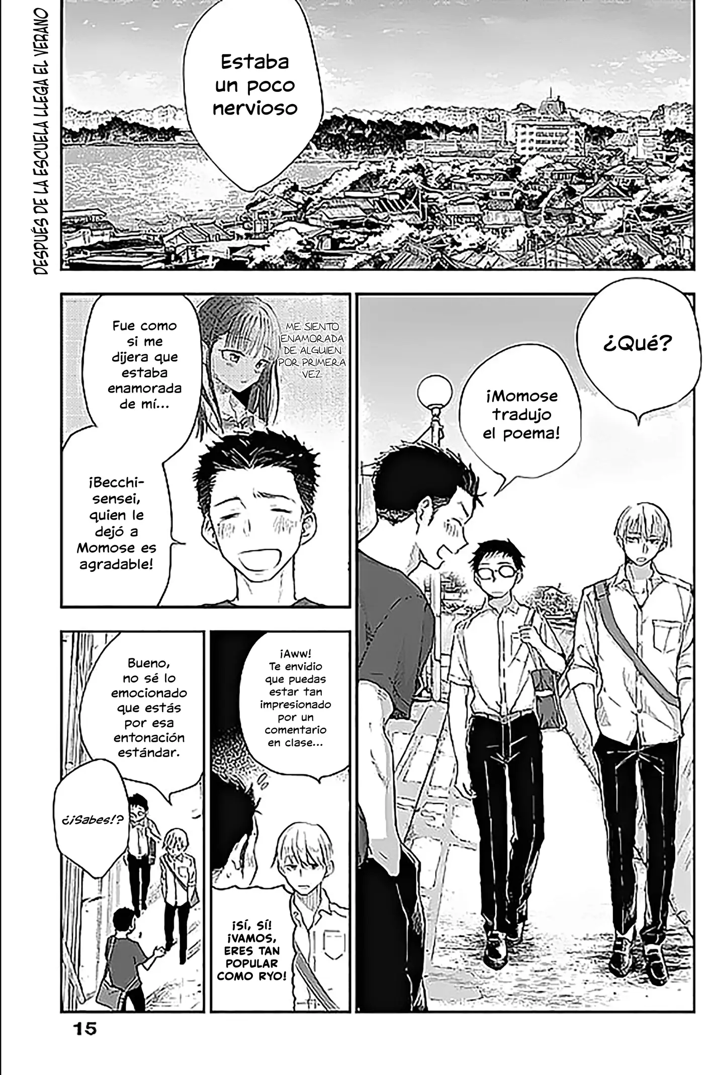 Seinen Shoujo yo, Haru wo Musabore. capítulo 1 página 4