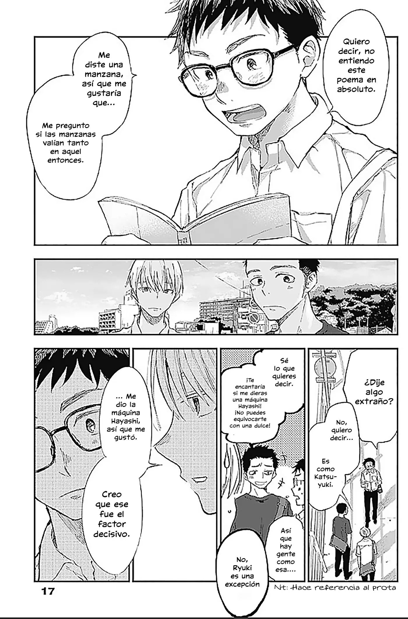 Seinen Shoujo yo, Haru wo Musabore. capítulo 1 página 6