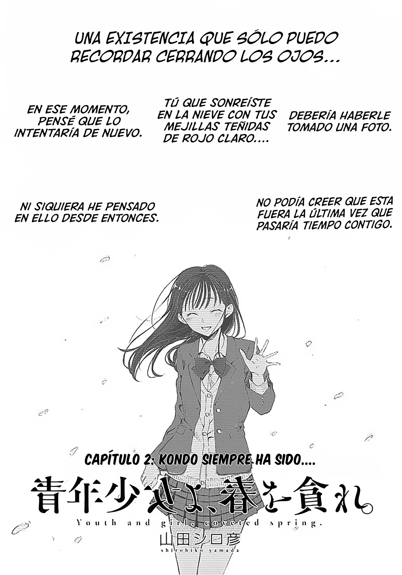 Seinen Shoujo yo, Haru wo Musabore. capítulo 2 página 2