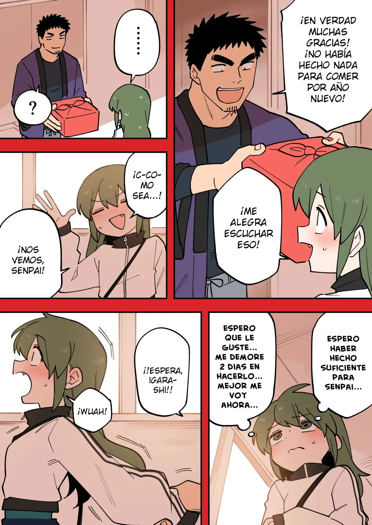 Senpai ga Uzai Kouhai no Hanashi capítulo 224.5 página 5