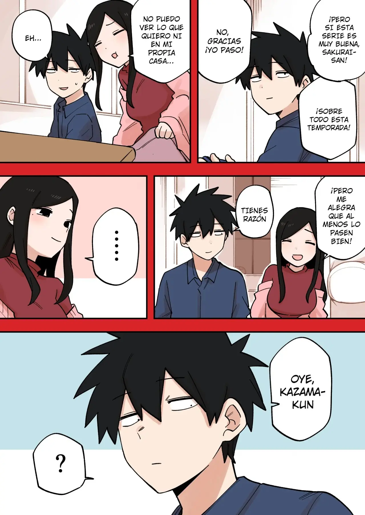 Senpai ga Uzai Kouhai no Hanashi capítulo 224.5 página 7