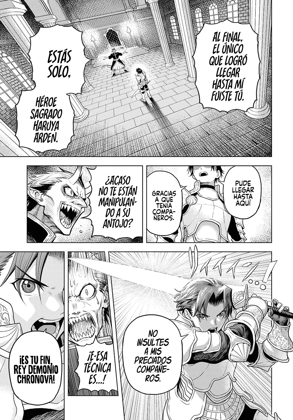 Shini Modotta Ore wa Seinaru Yuusha wo Yamete, Haremu Tsukutte Koshi wo Hekoheko Futte Itai capítulo 1 página 10