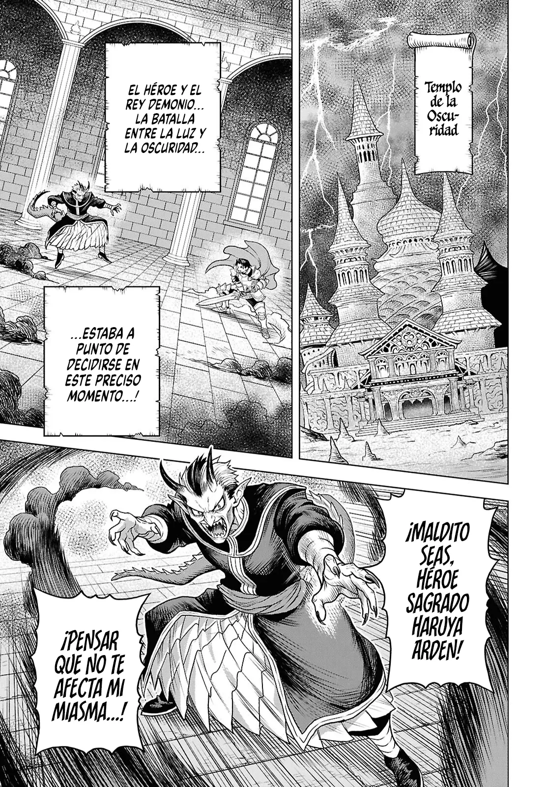 Shinimodotta Ore wa Seinaru Yuusha o Yamete, Harem Tsukutte Koshi o Hekoheko Futteitai capítulo 1 página 6